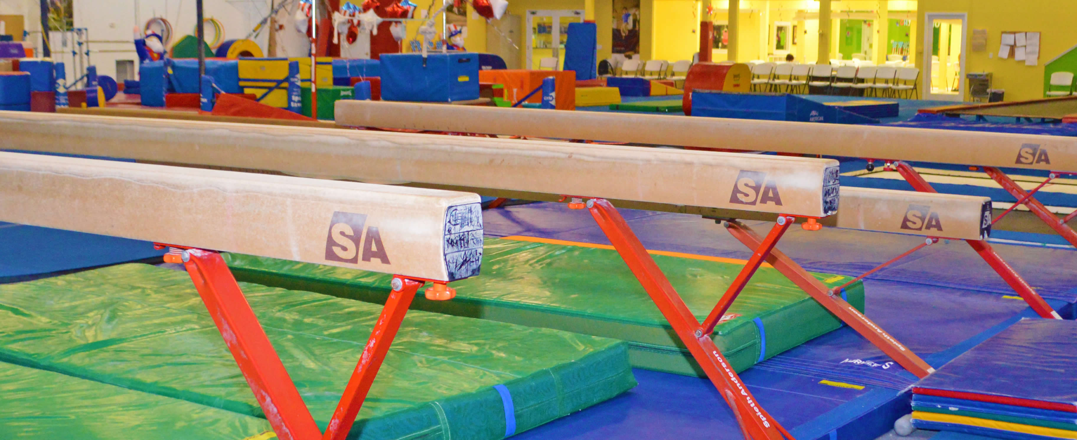 AcroSports Kids Center Gymnastics Tumbling Trampoline Cheer Classes 