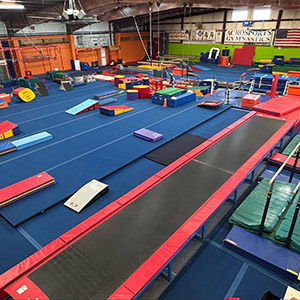 Picture of kids performing stretches